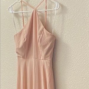 Lulus size Small blush pink Maxi Dress